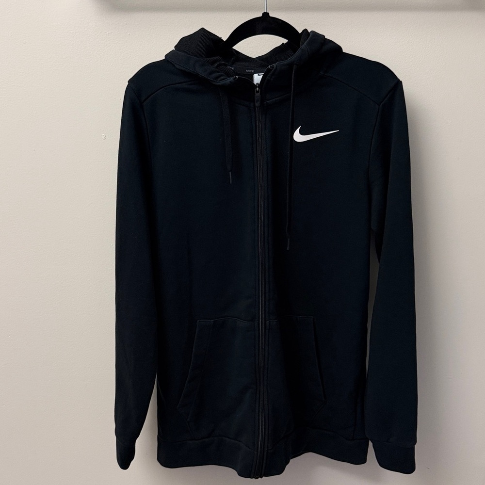 Nike Hoodie Size L Color Black White